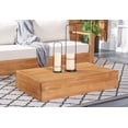 thumbnail image 3 of SAFAVIEH Couture Kauai Modern Wood Coffee Table, Natural, 3 of 11