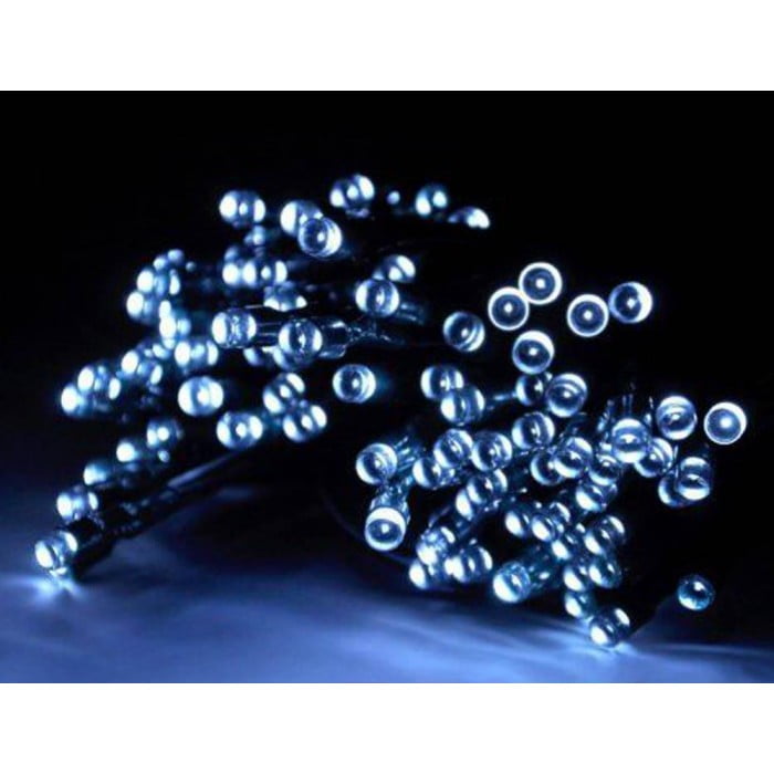 100 LED SOLAR STRING LIGHT- WHITE - Walmart.com - Walmart.com