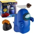 thumbnail image 2 of Figura de acción Among Us Blue Ghost Chop-Chop con cuchillo y sombrero, 2 of 9