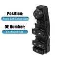 thumbnail image 2 of 1Pcs Front Left Driver Side Power Window Master Control Switch for BMW 320i 2017 for BMW X3 11-17 61319208108, 2 of 7