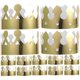 thumbnail image 1 of 24pcs Golden Crown Hats Child Crown Birthday Celebration Baby Shower Hat Party Supplies Photo Props, 1 of 2