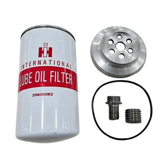 Spin-on Oil Filter Adapter Kit Fits International Tractor 538837R91