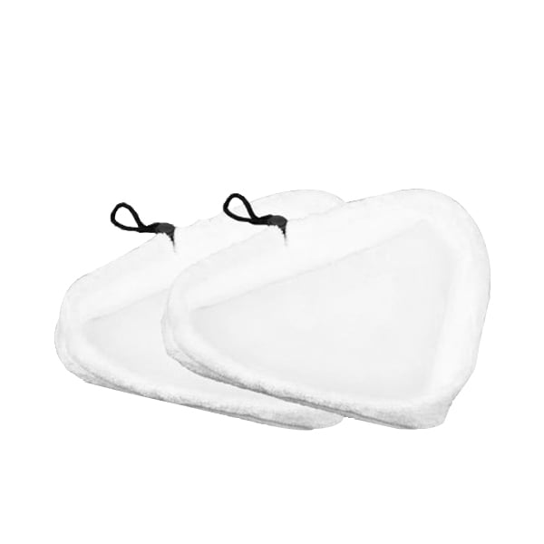 2pcs Replacement Washable Triangular Steam Mop Microfiber Cloth Pad