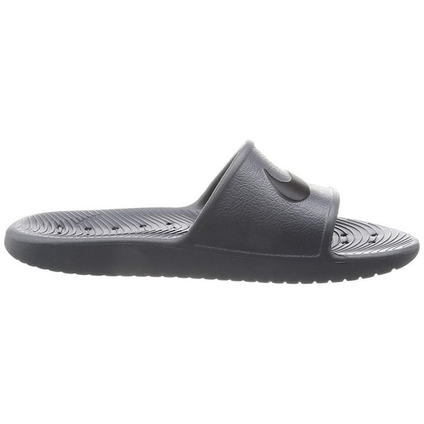 antes de patrón Disciplinario Nike Men's Kawa Shower Slide Dark Grey/Black 11 - Walmart.com