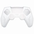 thumbnail image 6 of PlayVital 2 Set Silicone Case for ps5 Controller - Anti-Slip Premium Silicone Material|Futuristic CyberMech Design|Compatible with ps5 Official Charging Dock - White, 6 of 6