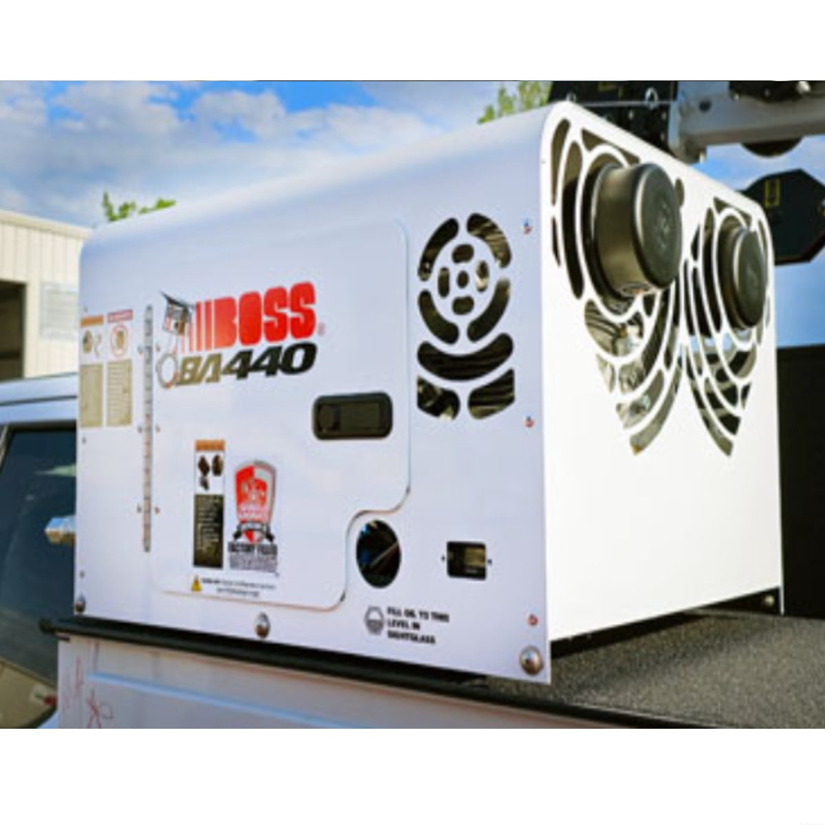 BOSS Industries 20013-006, BA440 Hydraulic Drive Piston Air Compressor (12VDC)