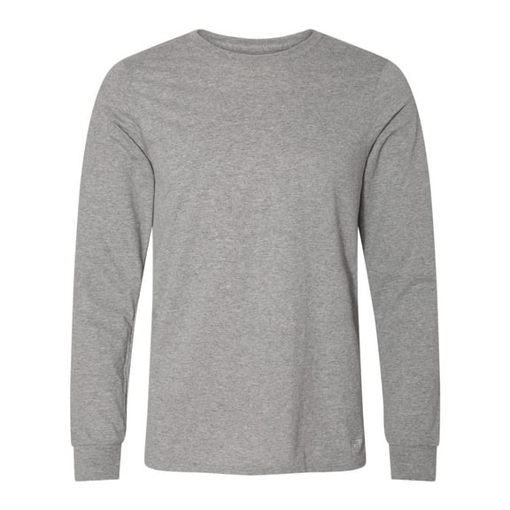 Essential Long Sleeve 60/40 Performance Tee , 64LTTM , Oxford , XXX-Large
