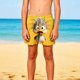 thumbnail image 1 of Pantalones cortos de playa para niños y niñas, de color liso, con estampado bonito, transpirables y con bolsillos, para verano, 1 of 9