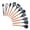 White, variant on Silicone Kitchen Utensils Set, 12Pcs Non-Stick Heat Resistant Cooking Utensils Spatula Set