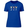 thumbnail image 1 of Three Cute Girls With Costumes T-Shirt Women -Image by Shutterstock, Female x-Large, 1 of 2