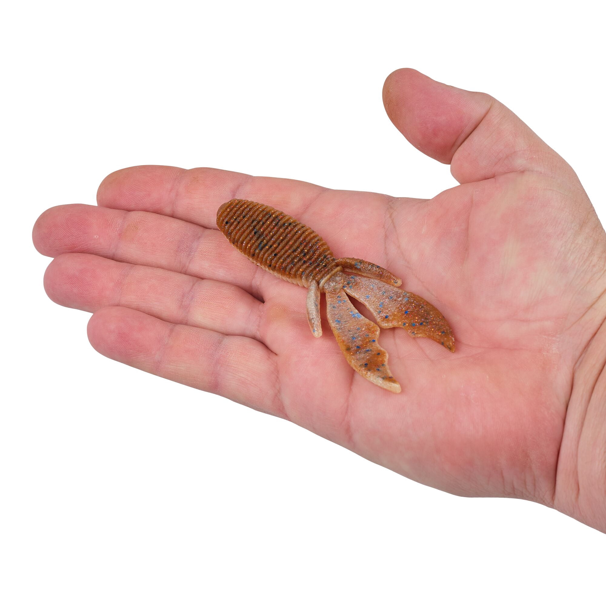 Berkley PowerBait® MaxScent Creature Hawg, 4 in, Creatures, Rusty Craw (8 Count)