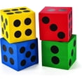 thumbnail image 2 of Foam Jumbo Playing Dice - Party Favors - 12 Pieces, 2 of 3