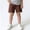 Coffee#1, variant on Boys Girls Summer Casual Shorts Medium Small Size Kids Loose Color-block Shorts Frayed Hem with Pocket Breathable Kids Bottoms for Active Play Daily Outing Beach Trip