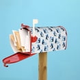 thumbnail image 6 of Bingfone Penguin Winter Fun Magnetic Mailbox Cover Standard Size for Garden Yard Outdoor Decorations-21x18 in, 6 of 7