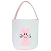 Baabni Easter Basket Holiday Rabbit Bunny Printed Canvas Gift Carry Candy Bag