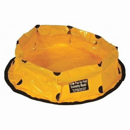 Ultratech Containment Pool,20 gal,8 In H 8022-YEL