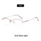 thumbnail image 1 of BLMUSA-gafas de lectura multifocales progresivas para hombres y mujeres, gafas de titanio Anti luz azul, gafas casuales para ancianos, alta calidad, 1 of 4