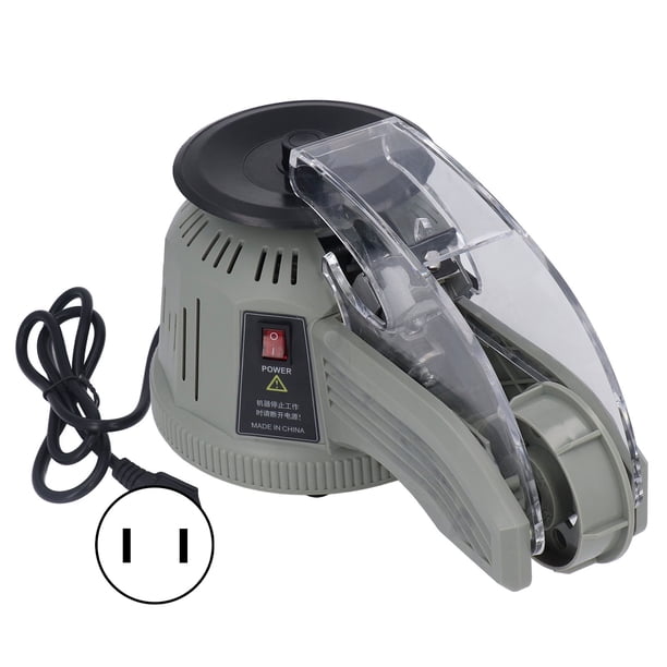 Máquina cortadora de cinta, JAXUDA Cortadora de cinta eléctrica Dispensador de cinta de disco rotatorio Cortador de cinta automático Funcionalidad de alta precisión