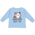 thumbnail image 3 of Inktastic Meemaw and Pop Pop Cat Grandchild Girls Long Sleeve Toddler T-Shirt, 3 of 5