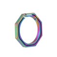 thumbnail image 4 of DOACT Haning Buckle Keychain Titanium Alloy Quickdraw Octagonal Key Chain, 4 of 8