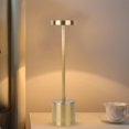 thumbnail image 4 of Lámpara de mesa LED Carga USB Regulable Protección ocular Luz nocturna junto a la cama (Oro), 4 of 5