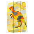 thumbnail image 7 of Marmont Hill "Dinosaur 1" by Yolanta Gawlik Painting Print on White Wood, 7 of 7