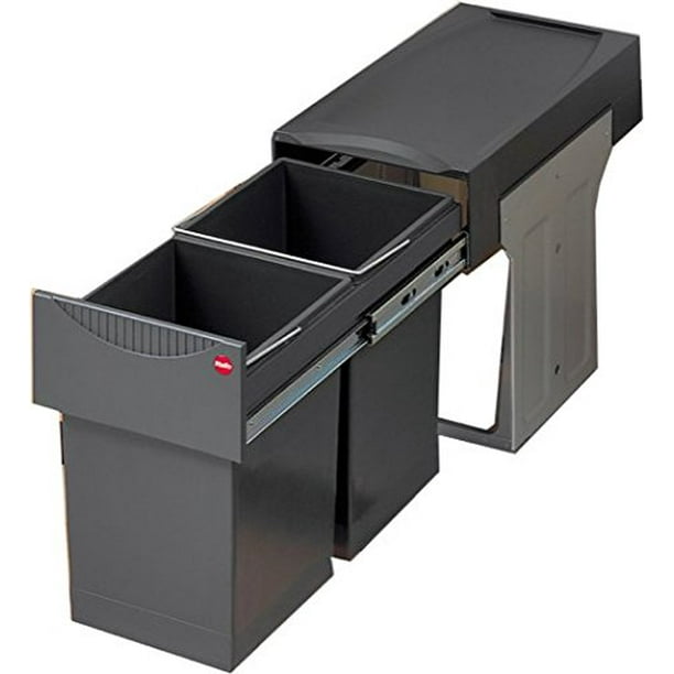 Hafele PullOut Trash Can by, Hailo Easy Cargo 30, Weight capacity 88