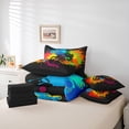 thumbnail image 6 of Castle Fairy Abstract Motocross Bedding Comforter Set,Extreme Sport Queen Bedding Sets, 6 of 8