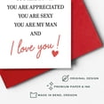 thumbnail image 4 of Tarjeta de felicitación Podagree To My Husband Love Message Vlt99, 4 of 9