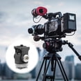 thumbnail image 3 of EeaseCA Mini Ball Head Hot Shoe Mount Adapter 360° Rotatable 1/4" Tripod Head Mount, 3 of 7