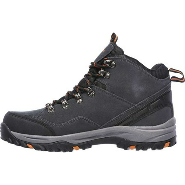 Skechers Men's Relaxed Fit Relment Pelmo Lace Up Waterproof Hiking Boot Walmart.com