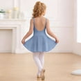 thumbnail image 6 of ATOGUTA Girls Dance Dresses Dance Skirted Leotard Kids Ballets Tutu Dress Kids Sleeveless Dancewear Size 3T-15. Blue, 6 of 6