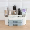 thumbnail image 3 of Dengjunhu Makeup Organizer, Cosmetic Storage Box with Drawer, Elegant Vanity Holder for Lipstick, Brushes,Skincare, Lotions, Perfumes, Eyeshadow, Nail Polish, 3 of 4