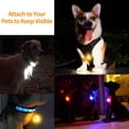 thumbnail image 3 of Juego de 6 lámparas LED para perros, collar con luz nocturna para perros, luz de seguridad colorida para perros y gatos, lámpara LED impermeable, 3 modos de parpadeo., 3 of 5