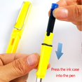 thumbnail image 4 of Pluma estilográfica con 10 tintas, pluma de gel multifunción de 0,38mm, material escolar, papelería, escritura estacionaria, 4 of 4