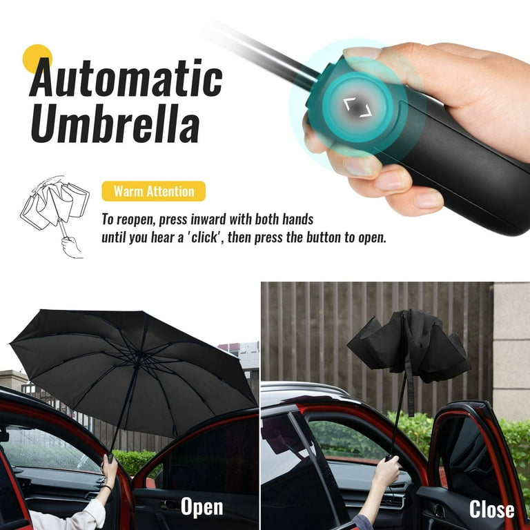 Chakipee Automatic Reverse Folding Umbrella, 10-Rib photo 6