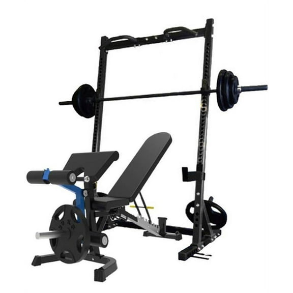 French Fitness BRC10 Multi Bench / Half Rack Combo (New)