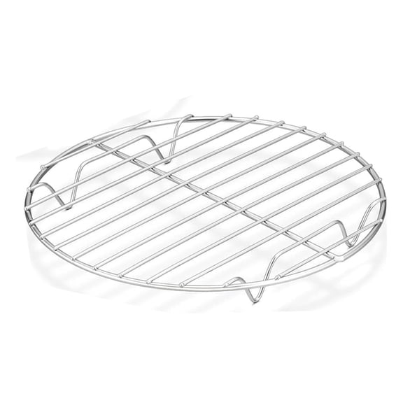 GIXUSIL Stainless Steel Pot Bottom Net,Round Roasting Cooking Rack,Cooling Rack with Mesh Foot Support,Baking Net Rack,Perfect for Slow Cooker Pressure Cooker Stockpot (17Cm)