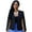 Black, variant on Womens Cape Blazered Split Sleeve Open Front Cardigan Office Cape Coat Workwear