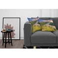 thumbnail image 3 of Ambesonne Nature Throw Pillow Cover 2 Pack, Rising Sun Calm River, 16", Multicolor, 3 of 5