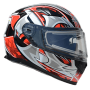 Vega Ultra Full Face Snownmobile Helmet with Heated Dual Lens Shield