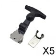thumbnail image 1 of DYNWAVECA 5-6pack Auto Engine Cover Hasp Hasp Hood latches Set for Trucks Farm 5 Pcs, 1 of 10