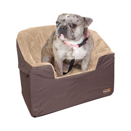 UPC: 0655199637447 | K&H Pet Products Bucket Booster Dog Car Seat Knockdown Tan/Tan Large
