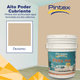 thumbnail image 2 of PINTEX Pintura para Pared Vinil-Acrílica | Fácil Aplicación, Alta Cobertura y Resistente a la Lluvia | Pintura Acrilica para Interiores Exteriores Acabado Mate | 19 Litros | Color Aproximado al Real, 2 of 8