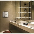 thumbnail image 4 of Alpine Commercial Hand Dryer, Automatic, Electric, 220 Volts, Brushed Stainless Steel Finish, 4 of 10