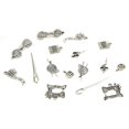 thumbnail image 3 of POINTERTECK 1Set Tibetan Silver Tailor Tool Mix Charm Pendants Beads Jewelry Making DIY, 3 of 6
