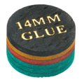 thumbnail image 3 of ZLight Embout de Queue de Billard 14mm Accessoires Universels Embout Professionnel H Dur 14mm, 3 of 6