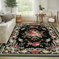 thumbnail image 4 of 4'x6' carpet carpet mats non slip area rug bedroom under queen bed dining room area rug medium pile area rug, 4 of 7
