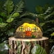 thumbnail image 4 of Luz de noche para jardín, casa transparente navideña, adorno de resina, decoración de villa, jardín al aire libre, luz solar para jardín., 4 of 9