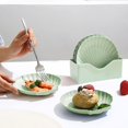 thumbnail image 1 of Feltree Creatives Shells Smalls Plates Desktop Spit Bones Garbage Crumbss Tray Plates Home Loading Snacks Nut Plates Tableware Set Food Tray, 1 of 7